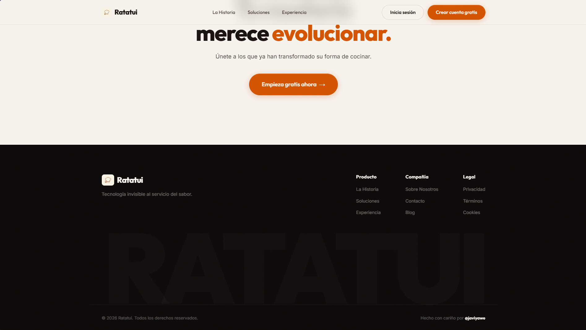 Código del Servidor